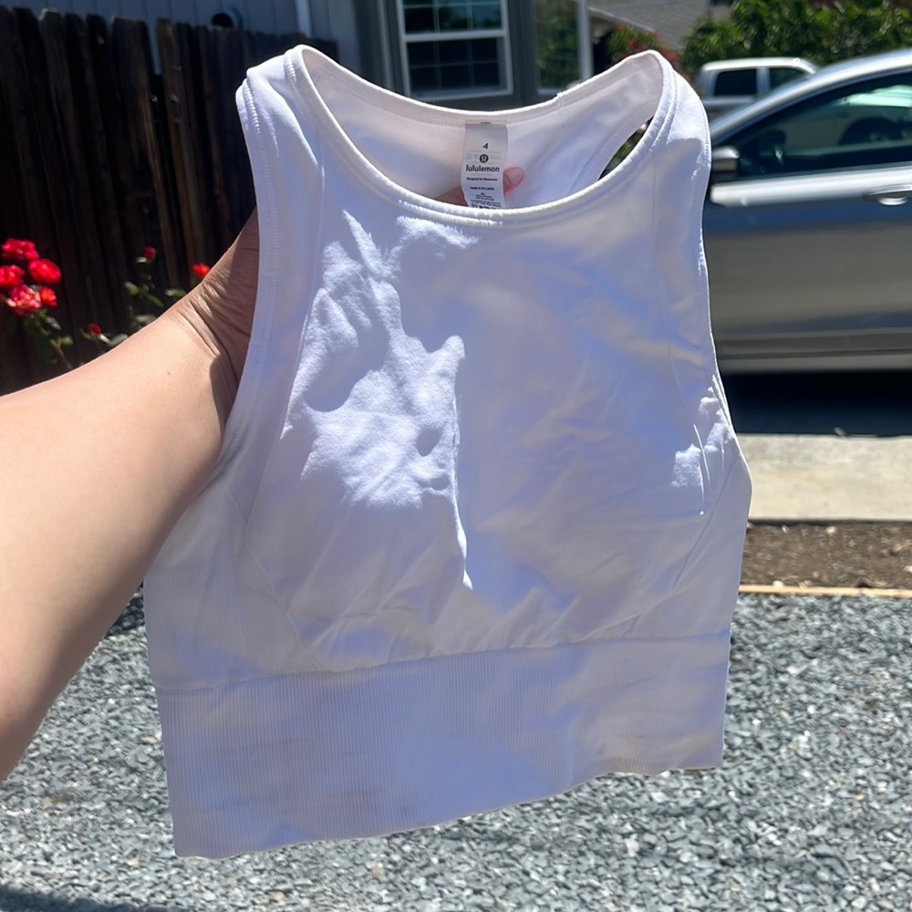 LuLuLemon crop sports bra!